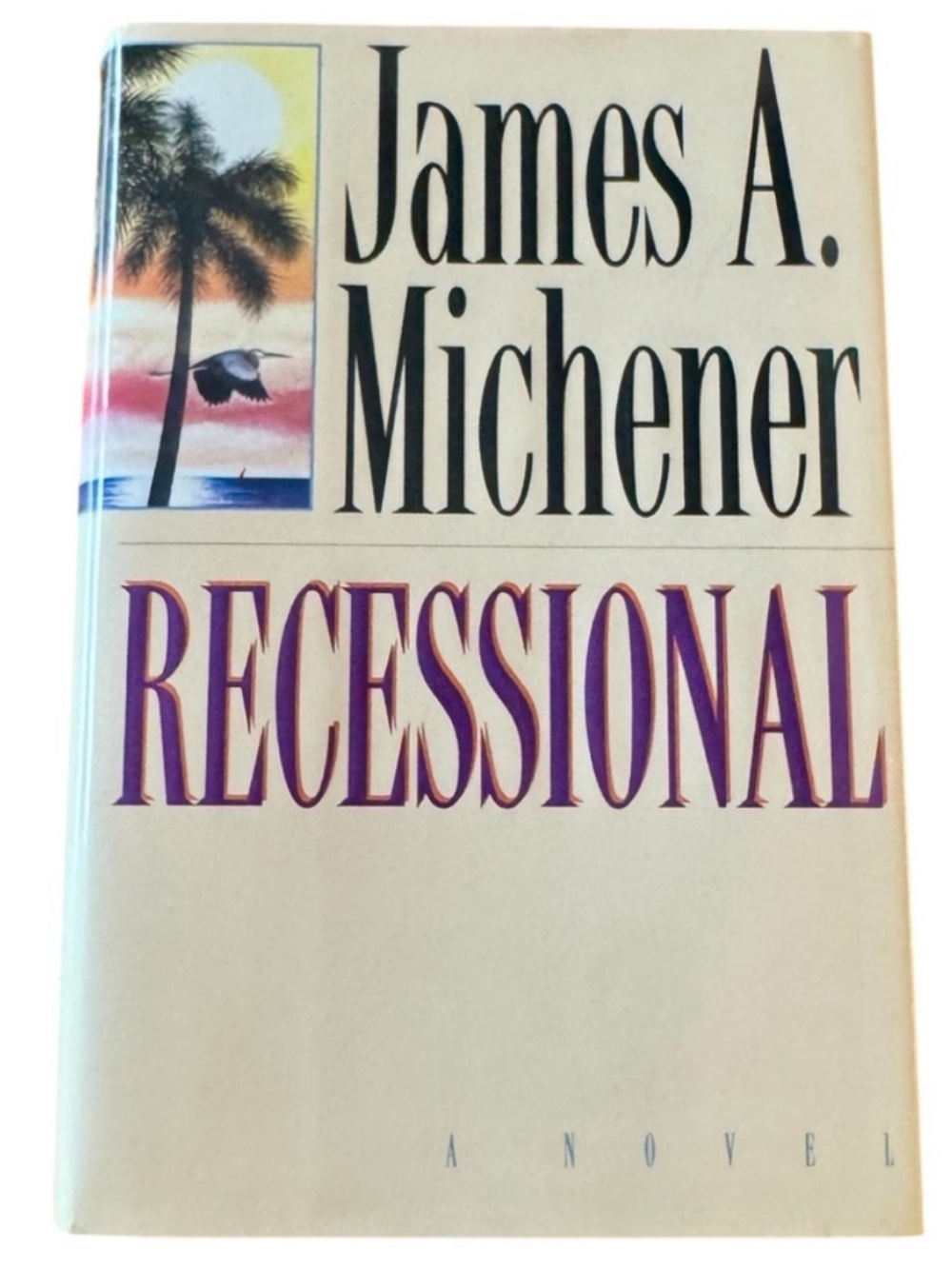 James A Michener Recessional First Edition 1994 Hardcover Vintage Book